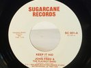LOUISIANA ROCK 45: JOHN FRED & The Playboy Band KEEP IT HID Sugarcane Records