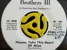 CROSSOVER SOUL 45-The Topics-Please Take This Heart-Brothers III Promo Vg++ HEAR