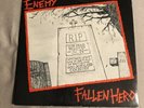 The Enemy - Fallen Hero 7” 1st Press Vinyl Discharge GBH Crass
