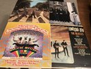 The Beatles 4 Lp Records Lot,Abbey Road Magical Mystery Something New - Again