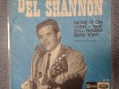 DEL SHANNON Move It On Over / She Still Remembers Tony, Sweden 45 RARE
