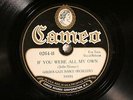 JAZZ GOLDEN GATE ORCH If You Were All My Own/RESER CAMEO-1 0264 EE-  