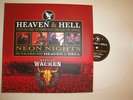 Heaven & Hell (Black Sabbath): Neon Nights- Live at Wacken 2 LP, White Vinyl