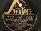 78 RPM DJANGO REINHARDT & QHCF 