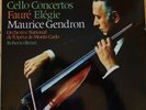 6500 045 Lalo / Saint-Saens Cello Concertos / Faure Elegie / Gendron / Benzi ...
