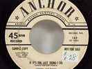 Jerry Cooper - Born To Lose / If It's The last Thing I Do - Anchor Records Promo