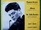 DEVY ERLIH    45T  DUCRETET THOMSON 470 C 036      PUGNANI  ALBENIZ  DE FALLA