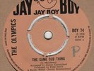 Olympics Same Old Thing  Jay Boy 74 Soul Northern Reggae