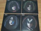 Kiss - Solo Album Bundle - Peter/Paul/Ace/Gene - 4 x Picture Disc Vinyl LP