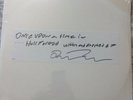 Once Upon a time in Hollywood white label soundtrack sealed and signed