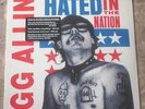 GG Allin Hated In The Nation LP Vinyl S/S Still Sealed 2004 RUSLP 8242