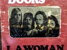 The Doors LA Woman WHITE LABEL PROMO LP Original Hype Sticker 1971 Crucifix Slv