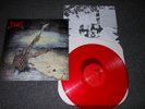 BLOOD LP IMPULSE TO DESTROY RARE 1 PRESS RED VINYL + INSERT NM NAPALM DEATH