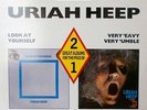 URIAH HEEP  - SCARCE DOUBLE ALBUM. /EX. LOOK YOURSELF..VERY ’EAVY.