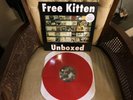 Free Kitten Unboxed LP Rare Red Vinyl Sonic Youth Kim Gordon Punk Noise