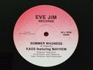 RARE 1991 HIP HOP RAP SINGLE KAOS FEATURING MAYHEM SUMMER MADNESS EVE JIM CALI