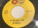 Original The Miracles / What's So Good About Good-by Error / Tamla Motown 45 VG+