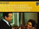 PHILIPS STEREO - SZERYNG / HAEBLER - MOZART VIOLIN SONATAS - COMPLETE 6LP NM