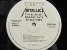 METALLICA Garage Days Re-Revisted 1987 US White Label PROMO LP Metal VG++
