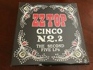ZZ TOP Cinco No. 2 The Second Five LPs Vinyl NEU mint