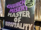 USED CHURCH OF MISERY - MASTER OF BRUTALITY - GOLD SPARKLE VINYL RECORD MINT