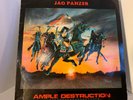 JAG PANZER-AMPLE DESTRUCTION-RARE ORIGINAL PRESSING-FANTASTIC SHAPE-1984