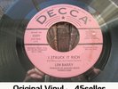 ? LEN BARRY promo 'I Struck It Rich' VG++ STAMPED Original Northern Soul 45