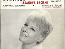 PETULA CLARK MONSIEUR POCHETTE RARE 45T EP BIEM 1962 VOGUE EPL 8027 + CENTREUR