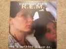 John Paul Jones signed REM 12 inch Everybody Hurts orange vinyl record
