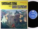 Thelonious Monk - Plays Duke Ellington LP - Riverside - RLP 12-201 Mono DG