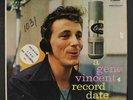 GENE VINCENT: A Gene Vincent Record Date LP (Mono, promo label, clean disc, sma