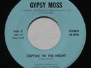Psych Garage Private GYPSY MOSS Captive To The Night / No More To Give NM 45 MP3