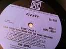 KINKS PART ONE - LOLA VERSUS POWERMAN AND THE MONEYGOROUND, ORIG UK PYE VINYL