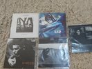 5x U2 7inch Singles Vinyl One Red Coloured