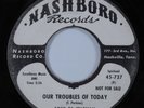 Gospel 45 SONS OF JEHOVAH Our Troubles Of Today NASHBORO wlp HEAR