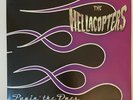 The Hellacopters Payin' the Dues LP 1997 embossed gatefold sleeve, clear vnyl
