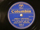 JAZZ CLYDE MCCOY ORCH Nobody's Sweetheart COLUMBIA 2808 E-/E