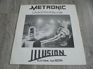 Metronic Underground - Illusion 1981 GERMANY LP 1st KRAUT/SYNTH PRIVATE PRESSING