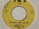 DOO WOP R&B 45 JOHNNIE & JOE Over the Mountain... / My Baby's Gone ORIG J&S VG+