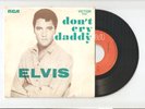 ELVIS PRESLEY Don't Cry Daddy 7/45 PORTUGAL '69 RARE EP COOL SLEEVE