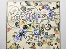 Led Zeppelin Signed Vinyl Record Led Zeppelin Album III Great Condition