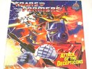 Vintage Transformers Attack of the Decepticons vinyl record 1985 Hasbro