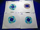 (4) 45'S ROLLING STONES 