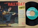 JOHNNY HALLYDAY WAP-DOU-WAP EP SOME AGEING ON THE COVER SURFACE MARKS ON RECORD