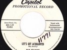 Rockabilly  45 - RAY STANLEY - Let's Get Acquainted (Eddie Cochran Guitar)