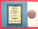 Valois MB 327 Stereo - J.S. Bach Cello Suites 3 & 4 Henri Honegger MINT