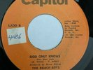 THE BEACH BOYS - God Only Knows / Good Vibrations - RARE NICARAGUA 45 PROMO