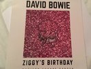 David Bowie Ziggy’s Birthday, Rare 2LP Pink Vinyl NM