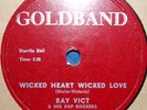 78 RPM/ROCKABILLY/RAY VICT/BOP ROCKERS/GOLDBAND/WE GONNA BOP STOP  ROCK