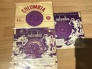 3 X Tony Crombie 45’s Teach You To Rock, Brighton Rock, Sham Rock